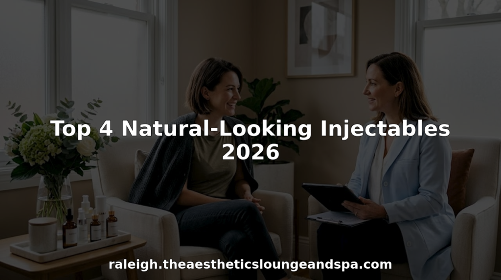 Client consults with injector at aesthetics clinic